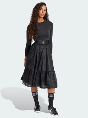 New with Tags adidas Waistband Tulle Maxi Skirt